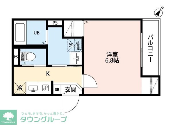 robot home 柳瀬川の物件間取画像